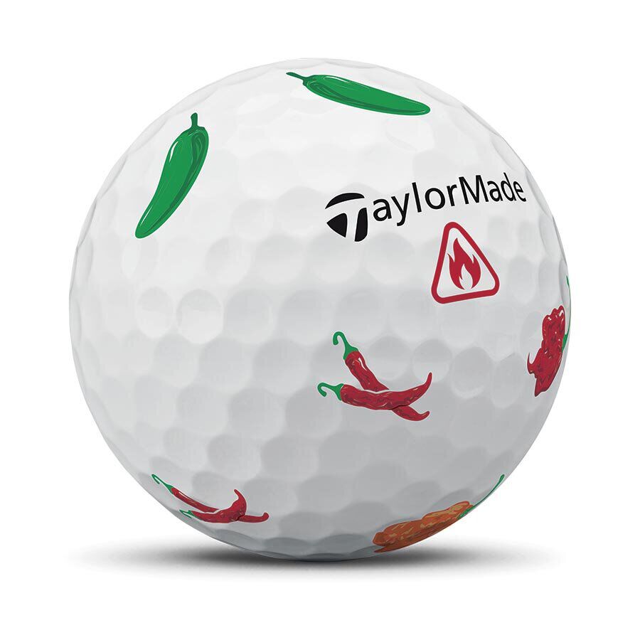 TaylorMade - TP5x PIX Pepper May Golf Balls - The Golf Guys Online