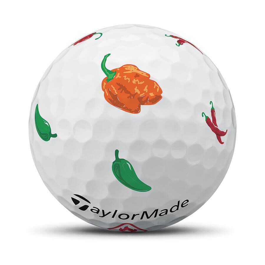 TaylorMade - TP5x PIX Pepper May Golf Balls - The Golf Guys Online