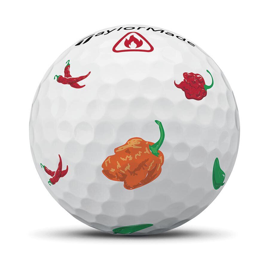 TaylorMade - TP5x PIX Pepper May Golf Balls - The Golf Guys Online