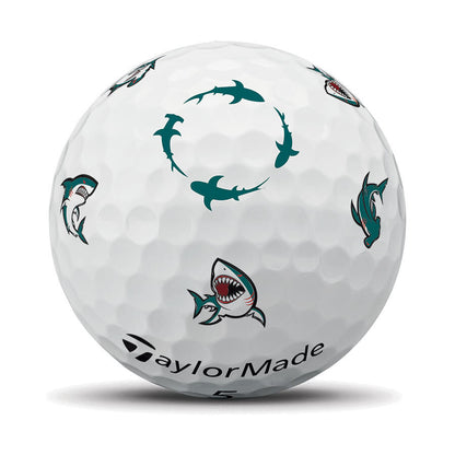 Taylor Made TM25 TP5x Pix July (Shark Week) Golf Balls - The Golf Guys Online
