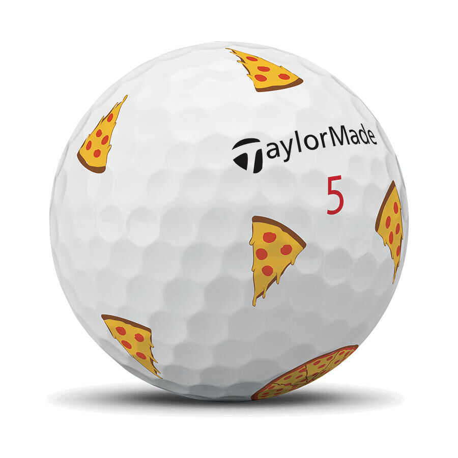 TaylorMade 2025 TP5 Pizza Party Golf Balls