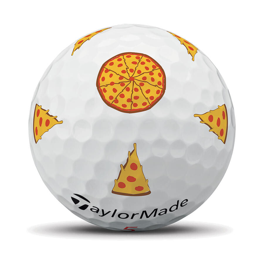 TaylorMade 2025 TP5 Pizza Party Golf Balls
