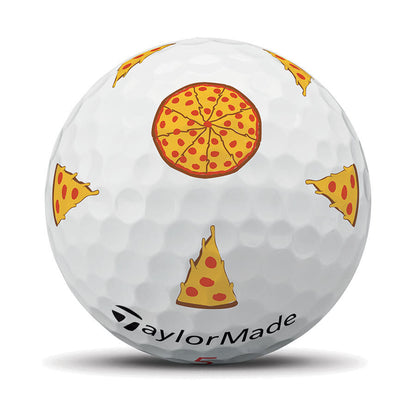 TaylorMade 2025 TP5x Pizza Party Golf Balls