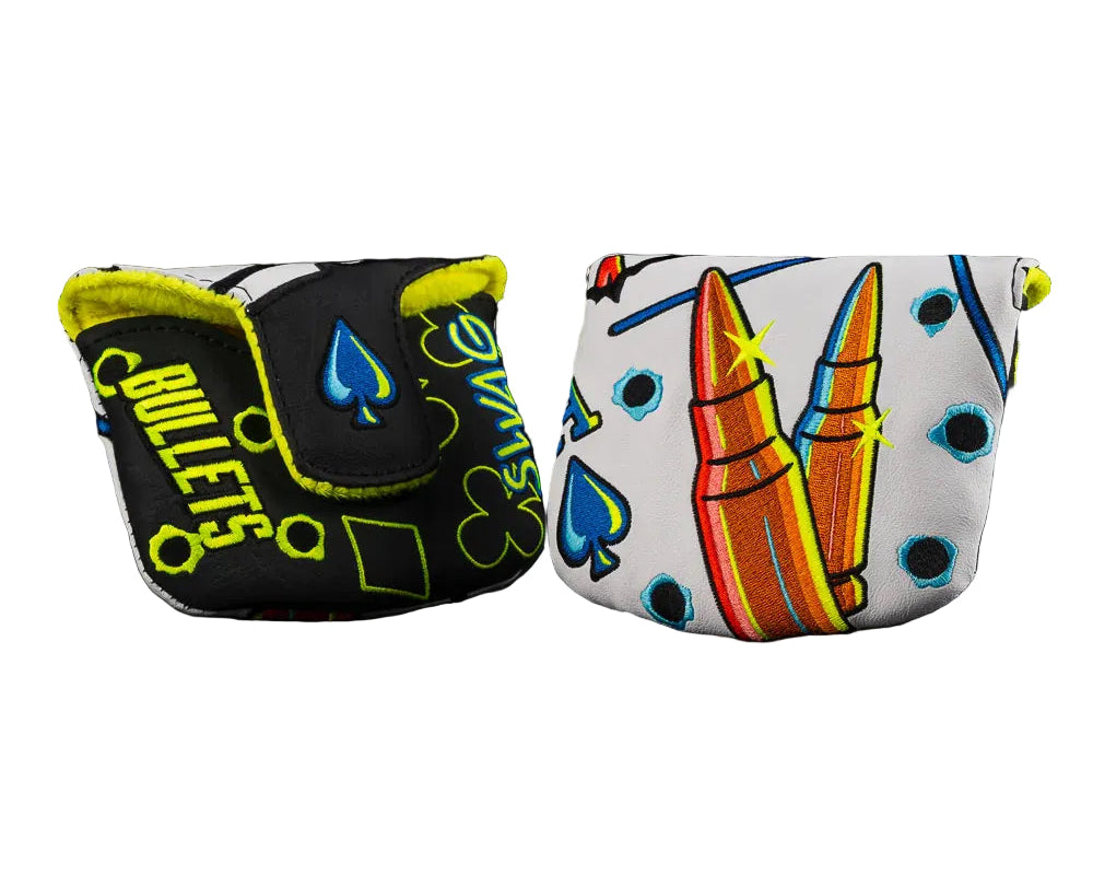 Limited Swag Golf - Pocket Aces Mallet Putter Headcover *opened, no bag*