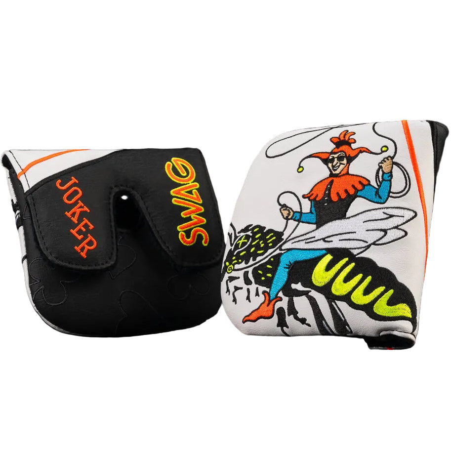 Limited Swag The Joker Center Shaft XL Mallet Putter Headcover *opened, no bag*