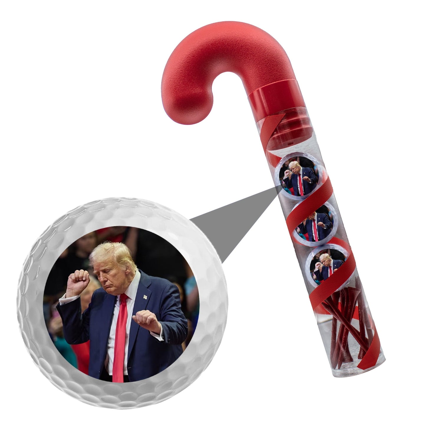 New Novelty Trump - Candy Cane Set