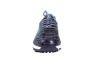 W&H Viper - Python Men's Golf Shoes in Dark Blue