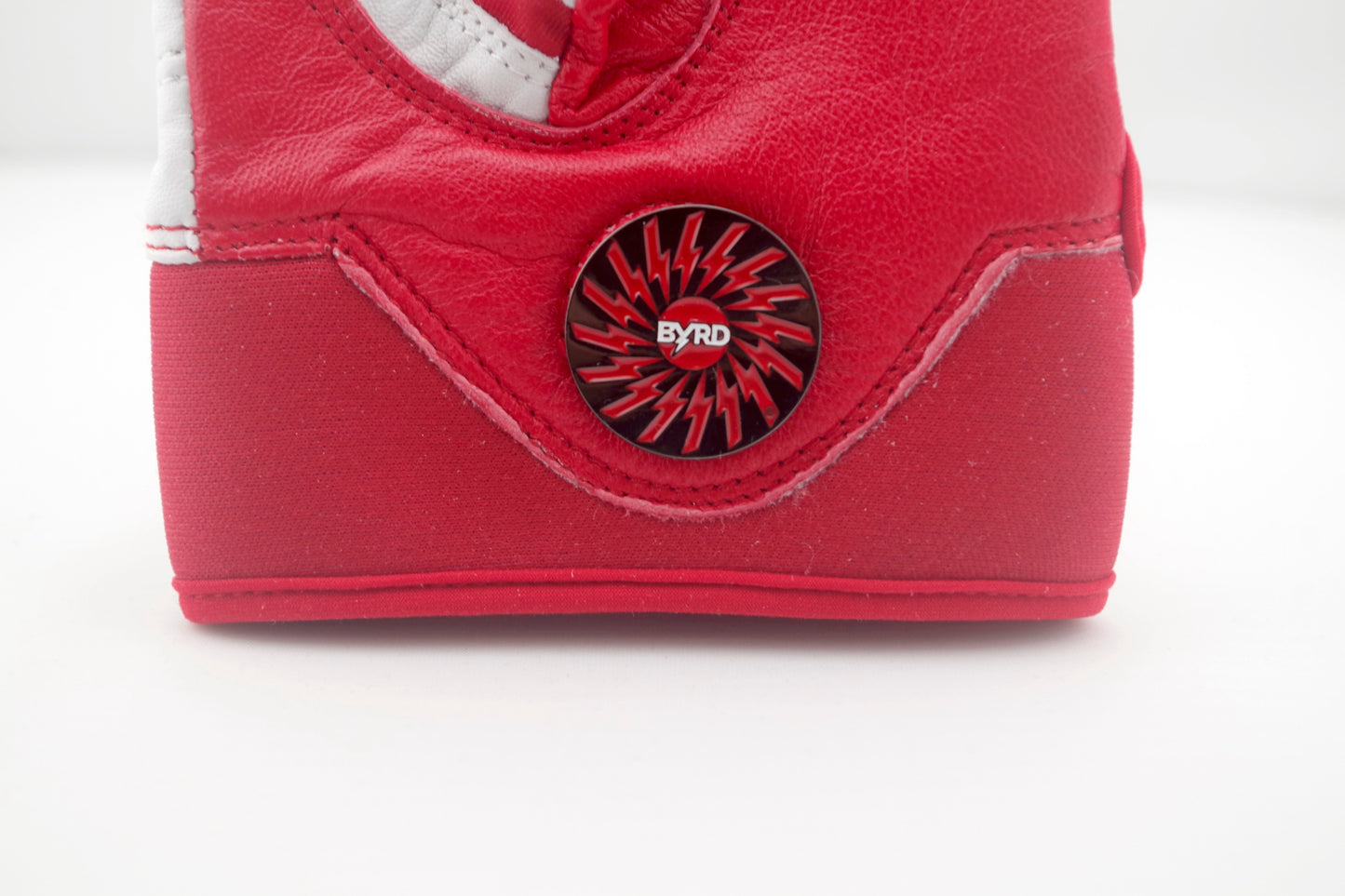 THE BYRD GOLF GLOVE - White/Red - The Golf Guys Online