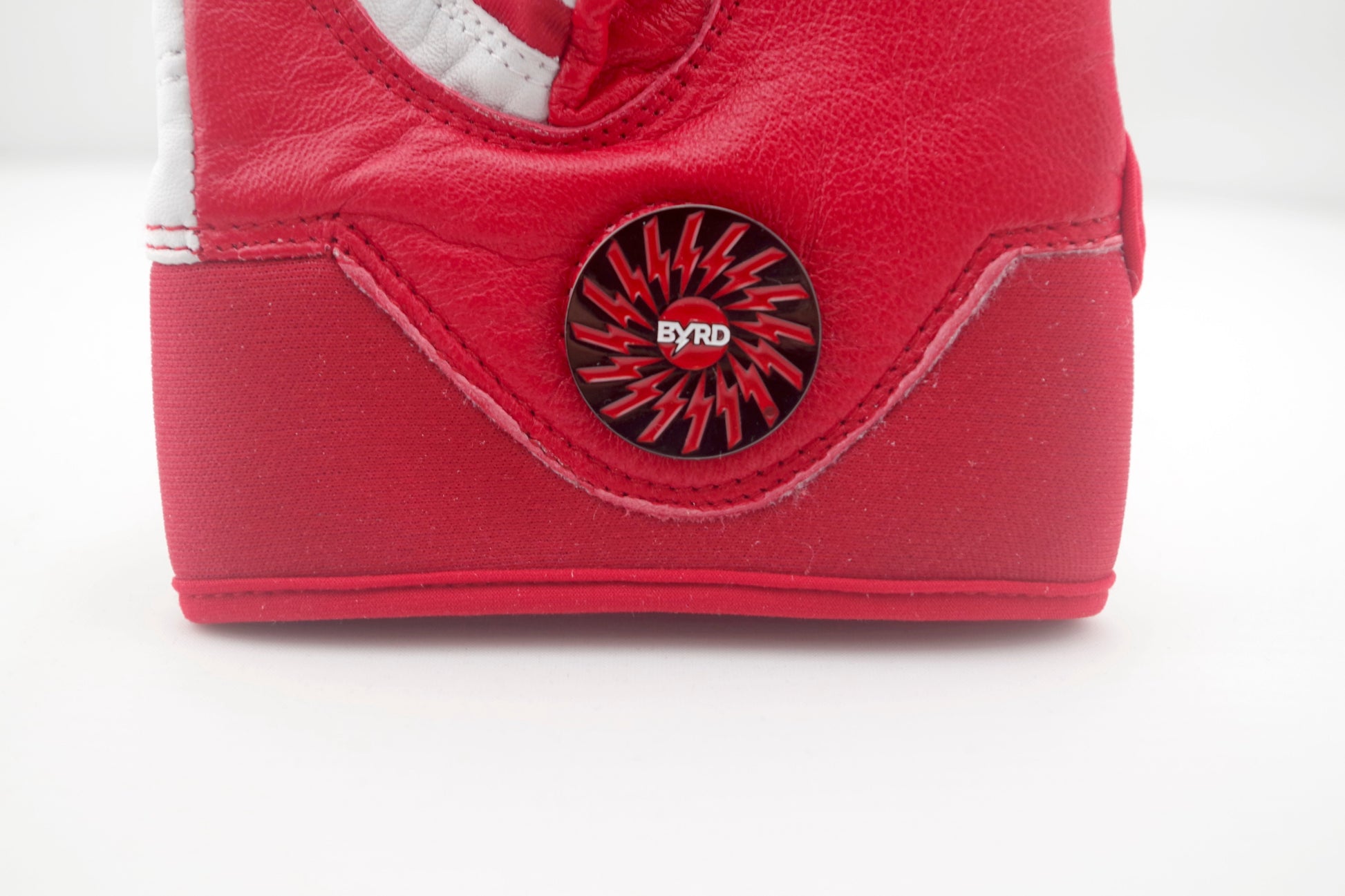 THE BYRD GOLF GLOVE - White/Red - The Golf Guys Online