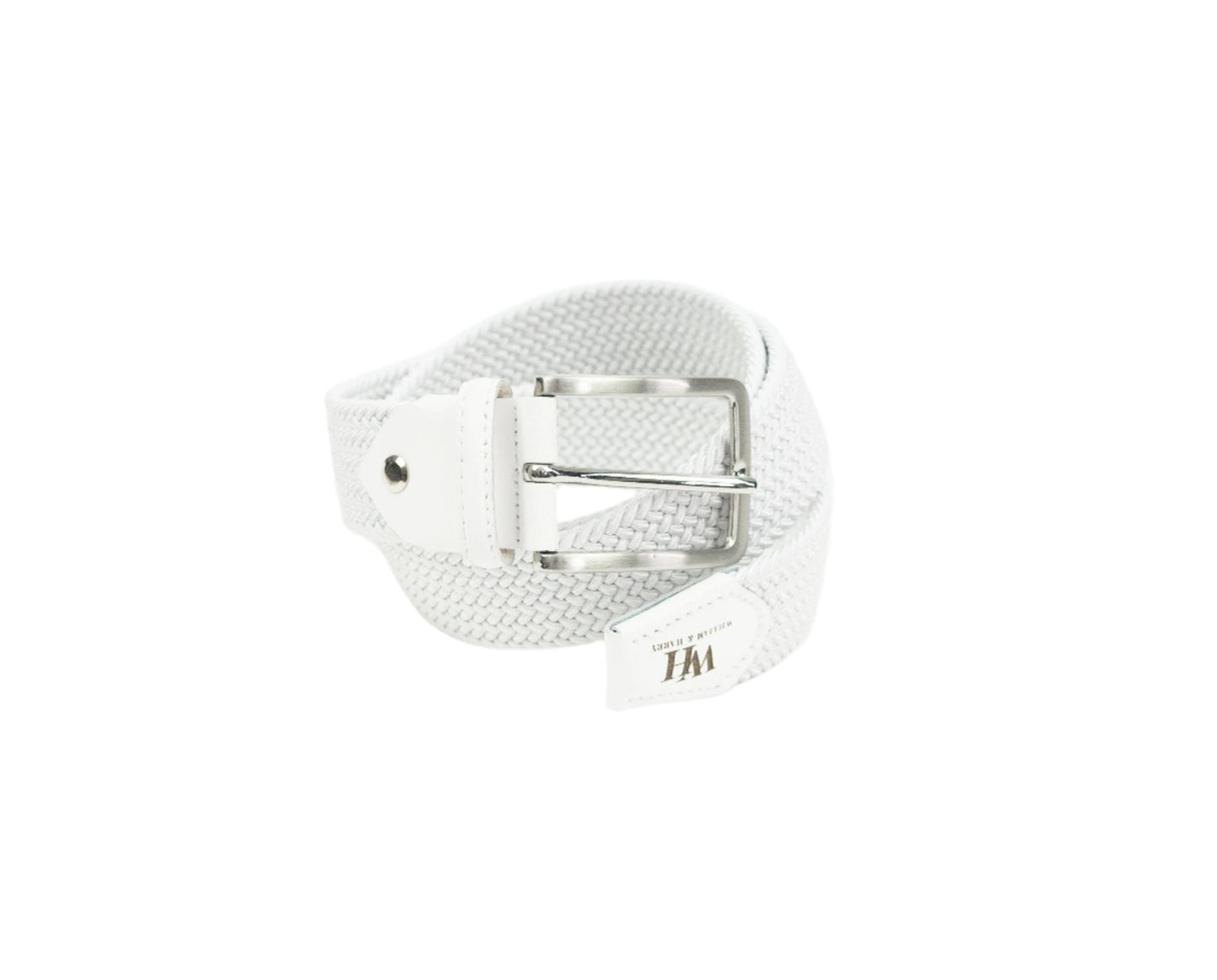 W&H Braided Micro Stripe Stretch Golf Belts for Men & Women