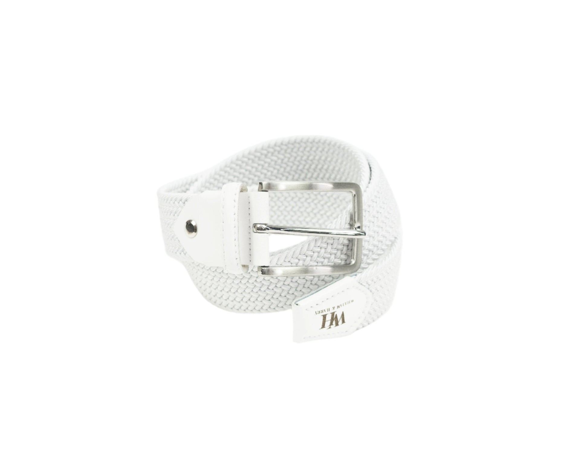 W&H Braided Micro Stripe Stretch Golf Belts for Men & Women