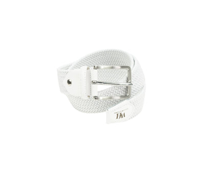 W&H Braided Micro Stripe Stretch Golf Belts for Men & Women