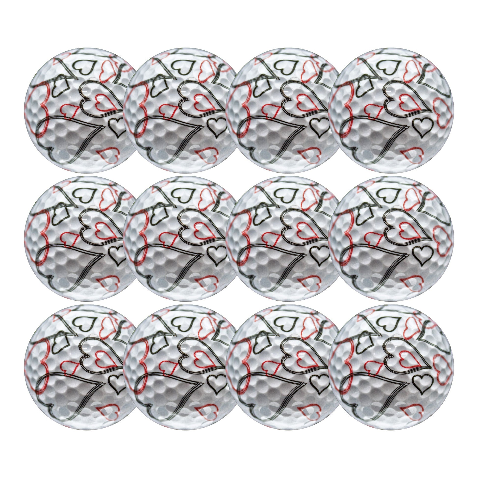 New Novelty Wild Hearts Golf Balls