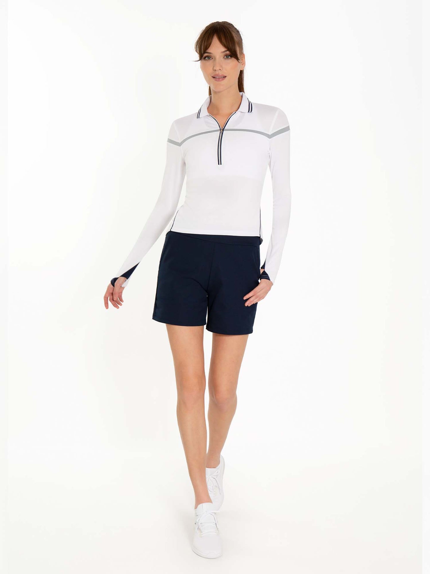 Women's Golf Shorts - Midnight - The Golf Guys Online