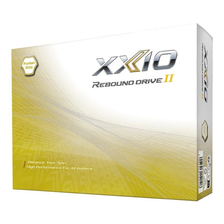 XXIO Rebound Drive 2 Premium White Dozen Golf Balls