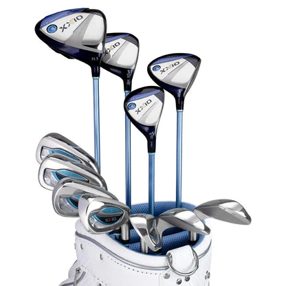 XXIO 13 Ladies Premium Complete 11-Piece Package Set w/White Bag