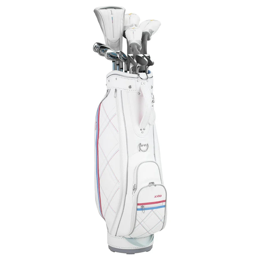 XXIO 13 Ladies Premium Complete 11-Piece Package Set w/White Bag