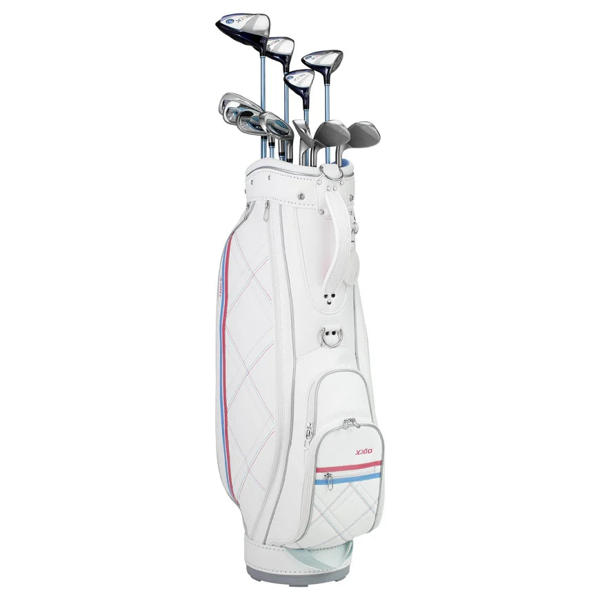 XXIO 13 Ladies Premium Complete 11-Piece Package Set w/White Bag
