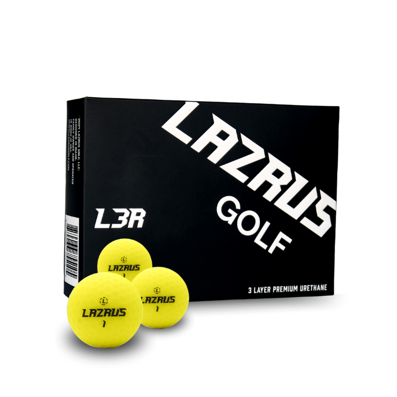 Lazrus Golf L3R Premium 3 Piece Urethane Golf Balls - The Golf Guys Online