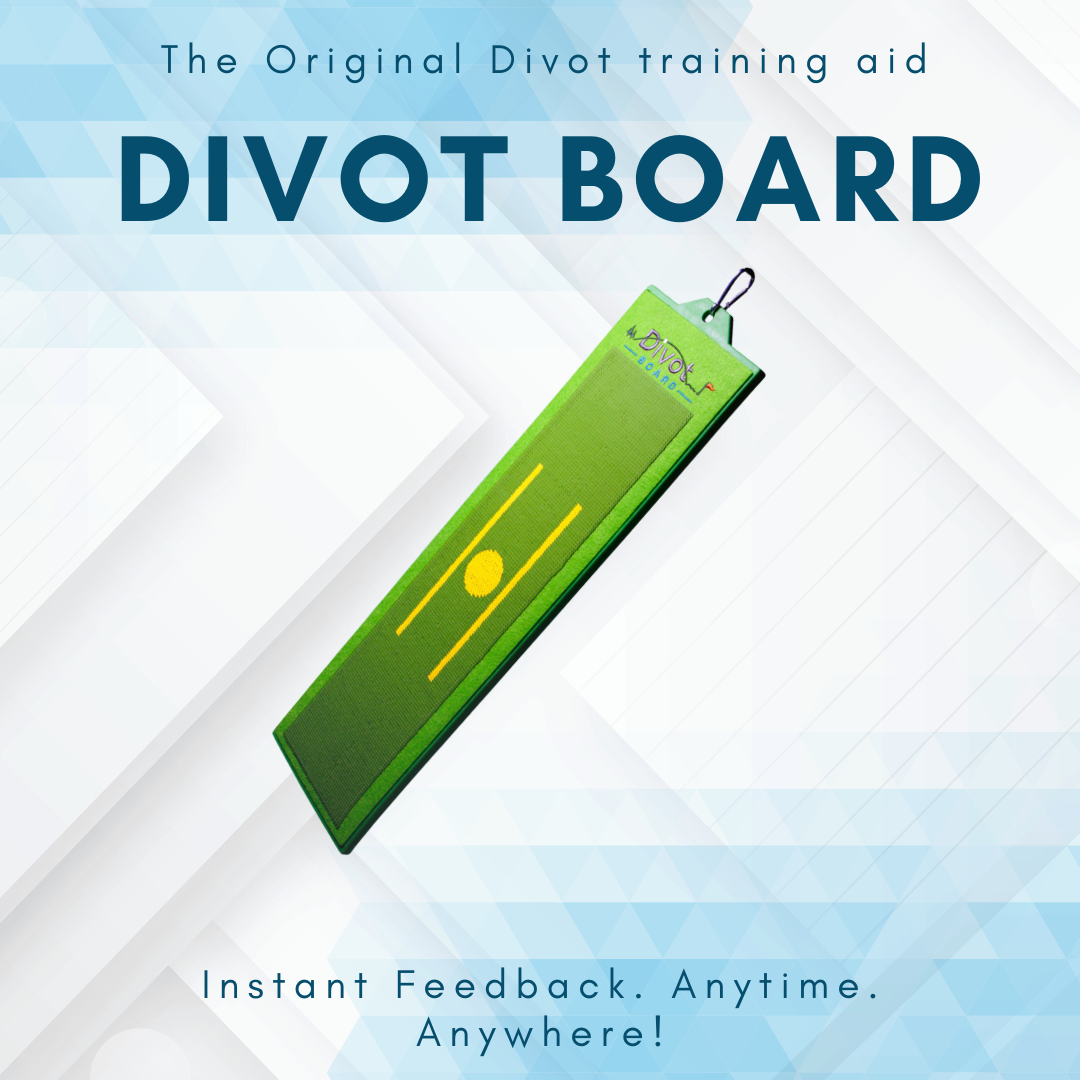 The Divot Board - Patented Swing Path Trainer - The Golf Guys Online