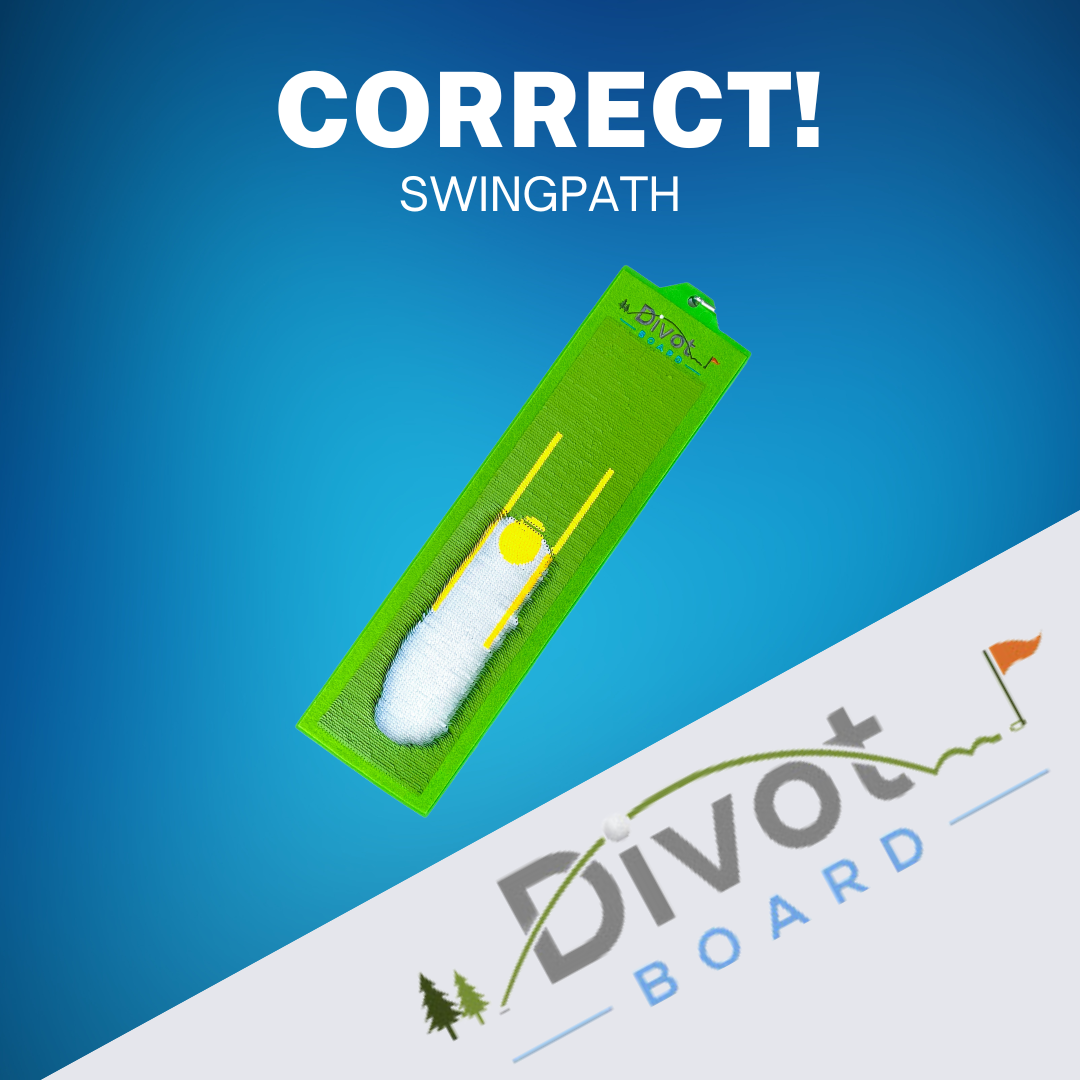 The Divot Board - Patented Swing Path Trainer - The Golf Guys Online