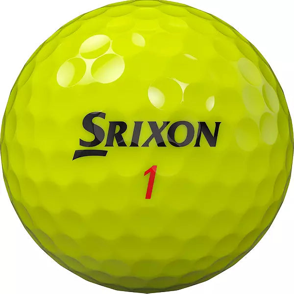 Srixon 2025 Z-Star XV 9 Tour Yellow Golf Balls
