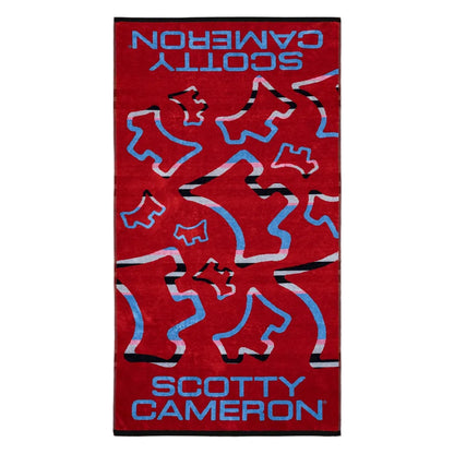 Limited Scotty Cameron Dancing Dogs Beach Towel