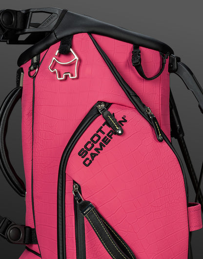 Limited Scotty Cameron - Exotic Electric Pink Player V Stand Bag