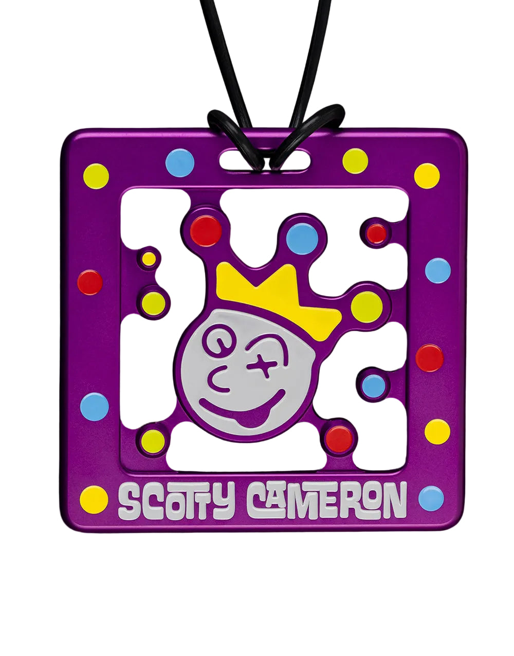 Scotty Cameron Jackpot Johnny Bag Tag Violet