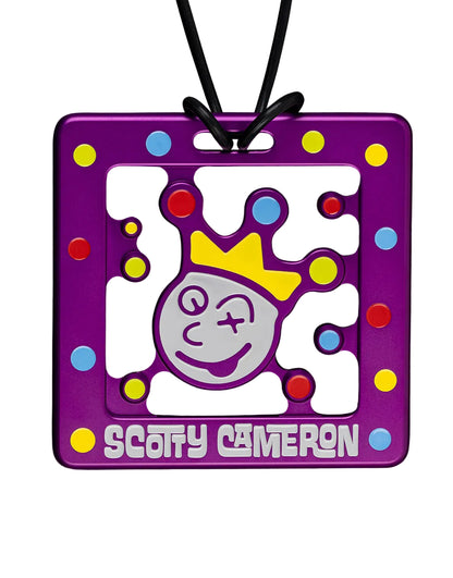 Scotty Cameron Jackpot Johnny Bag Tag Violet