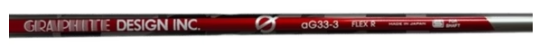 Graphite Design aG33-3 Wood Shaft (Duplicate)