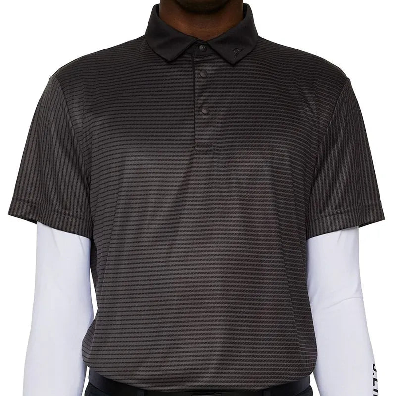 J. Lindeberg Marvin Stripe Polo