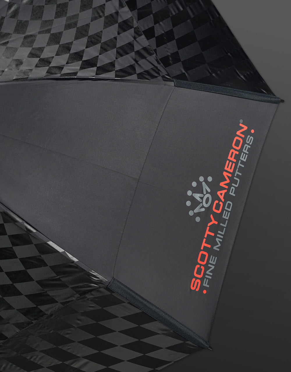 Scotty Cameron Black Checkered Umbrella – The Golf Guys Online