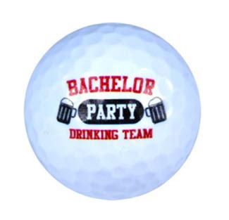 Bachelor Party Drinking Team Funny Golf Balls