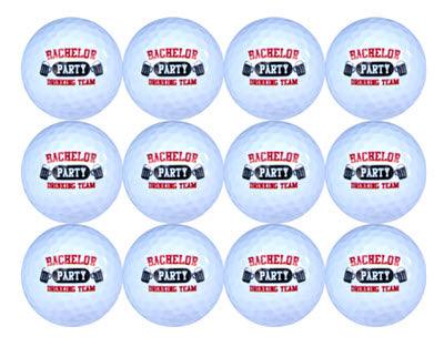 Bachelor Party Drinking Team Funny Golf Balls