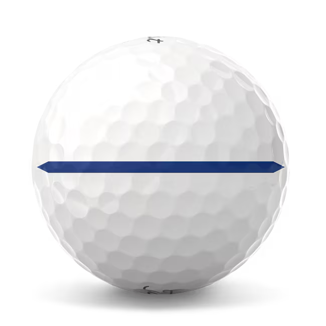 Titleist 2025 Pro V1 Performance Alignment Blue Line Golf Balls