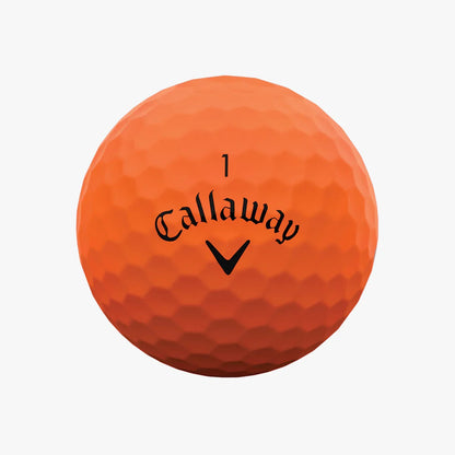 Callaway Supersoft Matte Orange 2023 Golf Balls - The Golf Guys Online