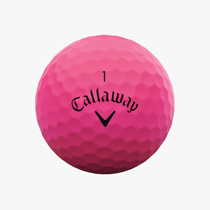Callaway Supersoft Matte Pink 2023 Golf Balls - The Golf Guys Online