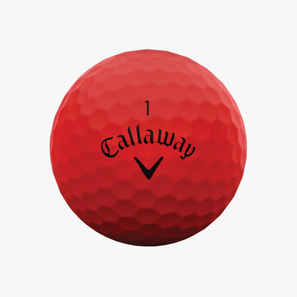 Callaway Supersoft Matte Red 2023 Golf Balls - The Golf Guys Online