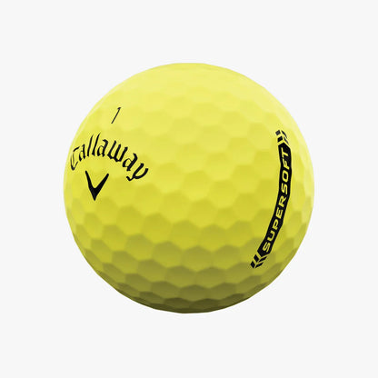 Callaway Supersoft Yellow 2023 Golf Balls - The Golf Guys Online