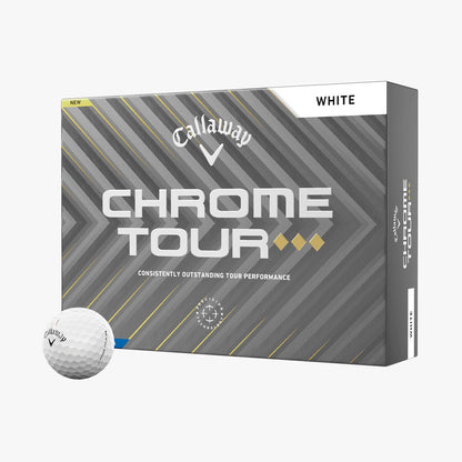 Callaway Chrome Tour Triple Diamond White 2025 Golf Balls - The Golf Guys Online