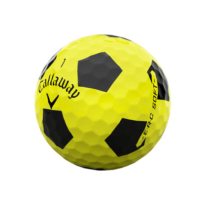 Callaway ERC Soft Truvis Yellow 2025 Golf Balls