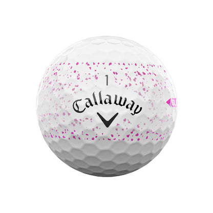 Callaway Supersoft Splatter 360 Pink 2025 Golf Balls