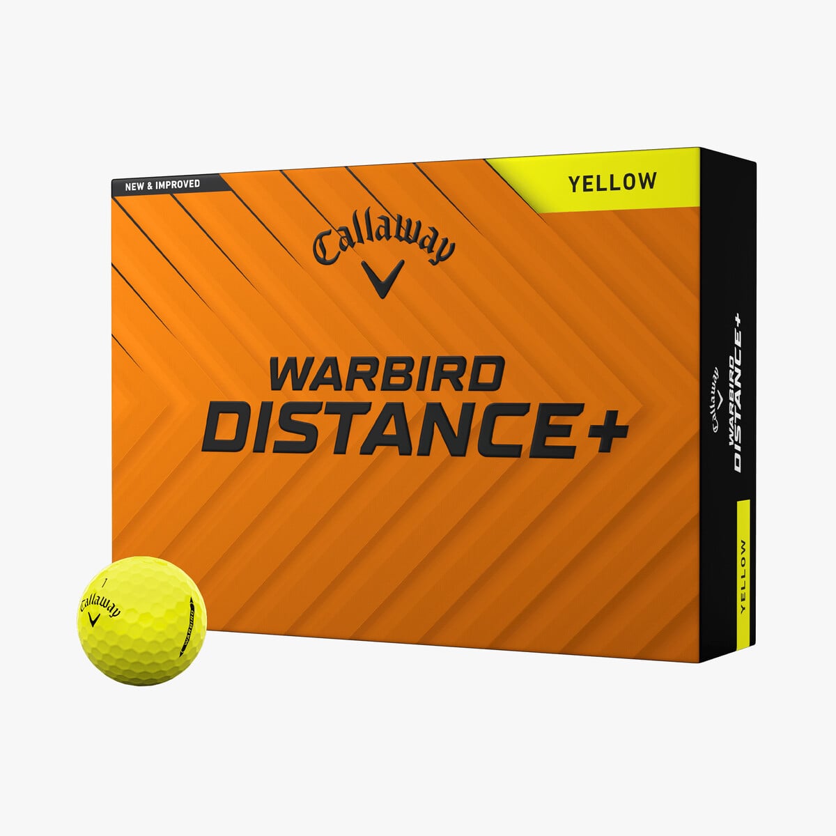 Callaway Warbird Distance + White 2025 Golf Balls