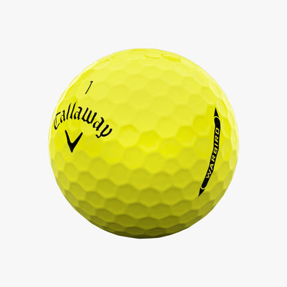Callaway Warbird Distance + White 2025 Golf Balls