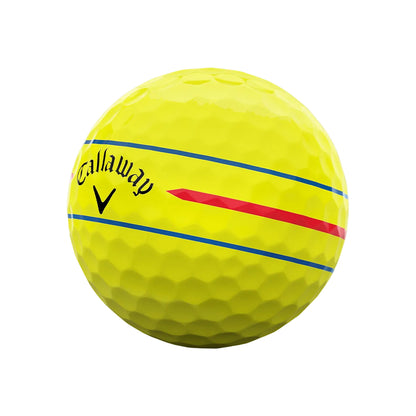 Callaway Chrome Soft Yellow 360 Triple Track 2026 Golf Balls