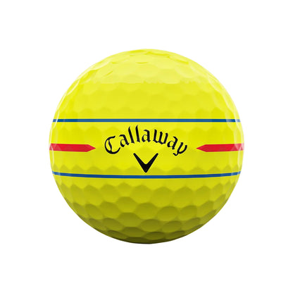 Callaway Chrome Soft Yellow 360 Triple Track 2026 Golf Balls