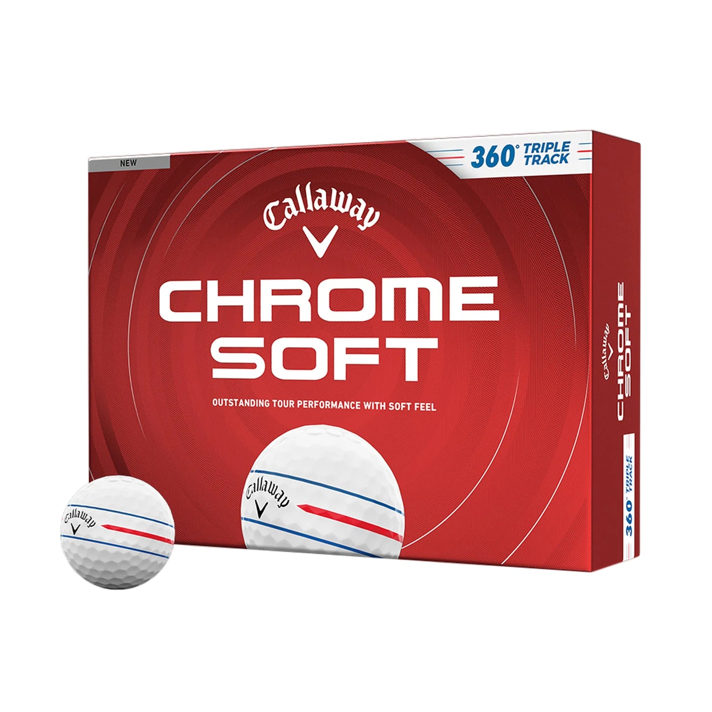 Callaway Chrome Soft 360 Triple Track 2026 Golf Balls