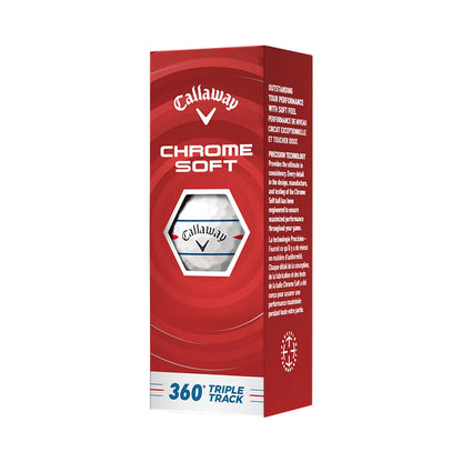 Callaway Chrome Soft 360 Triple Track 2026 Golf Balls