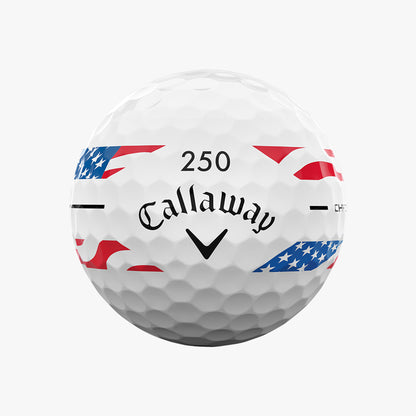 Callway Chrome Soft USA Stripe 2026 Golf Balls